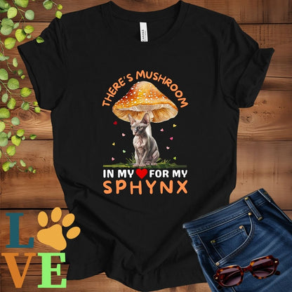 Sphynx Mushroom Tee