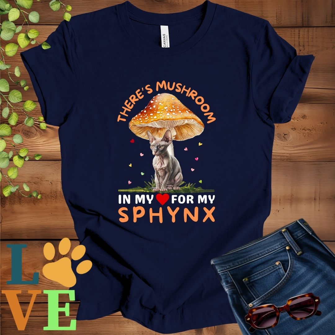 Sphynx Mushroom Tee