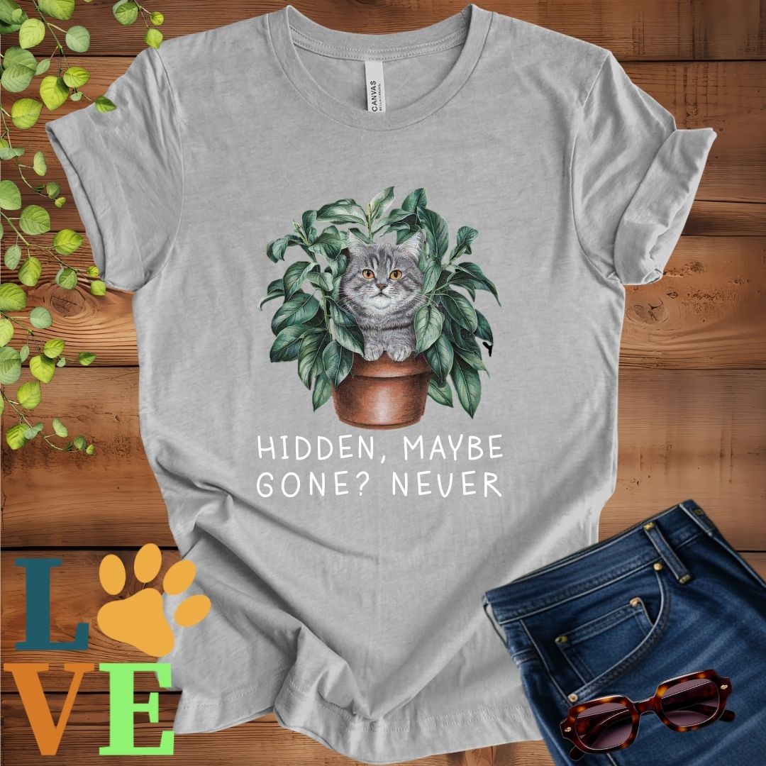 Tabby Cat Hidden Tee