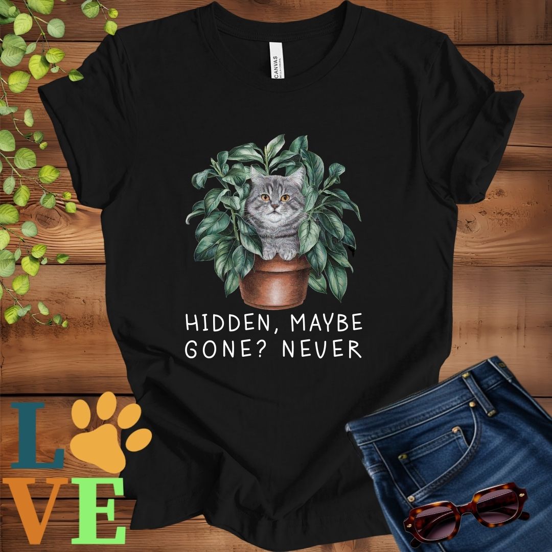 Tabby Cat Hidden Tee