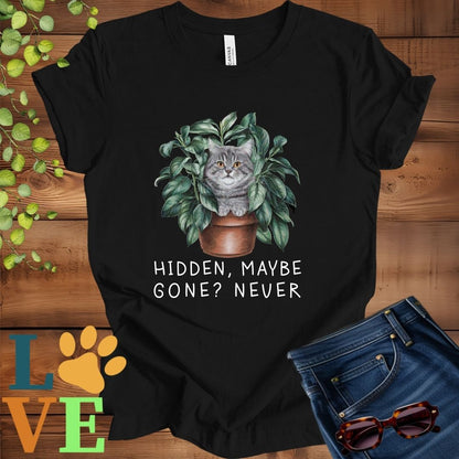 Tabby Cat Hidden Tee