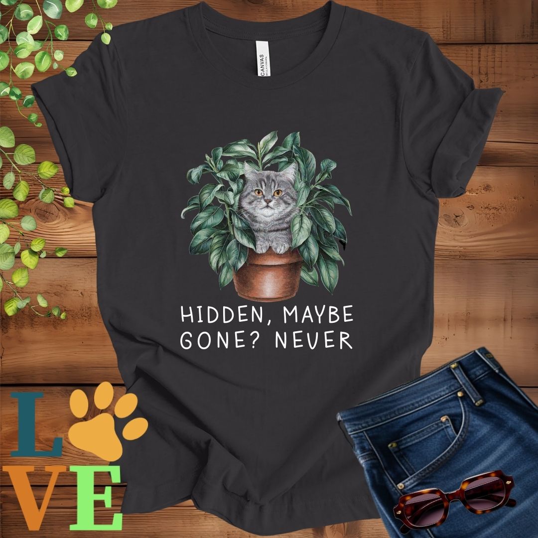 Tabby Cat Hidden Tee