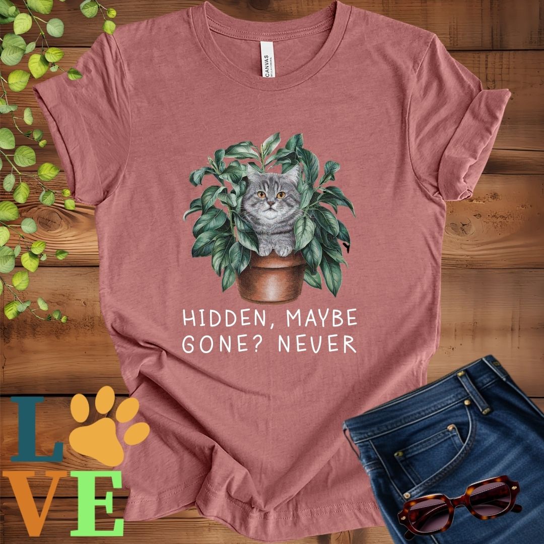 Tabby Cat Hidden Tee
