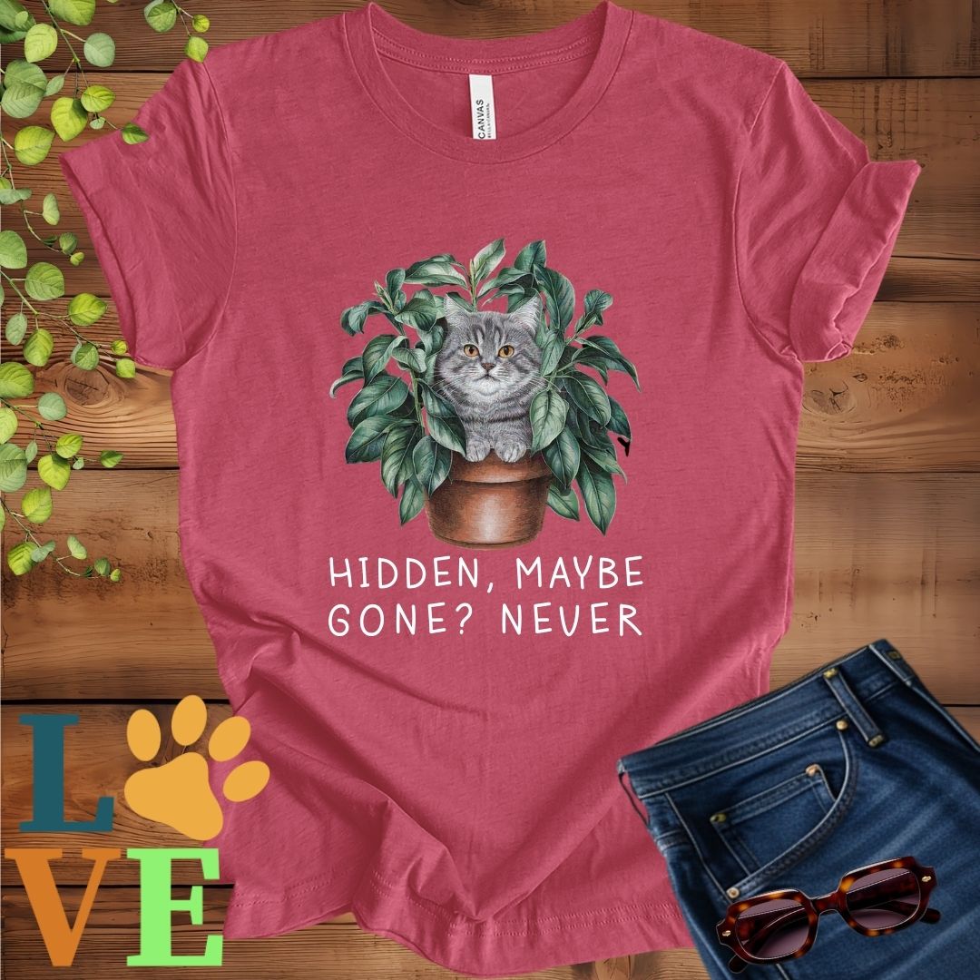 Tabby Cat Hidden Tee