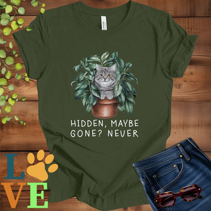 Tabby Cat Hidden Tee