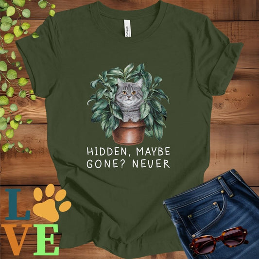 Tabby Cat Hidden Tee
