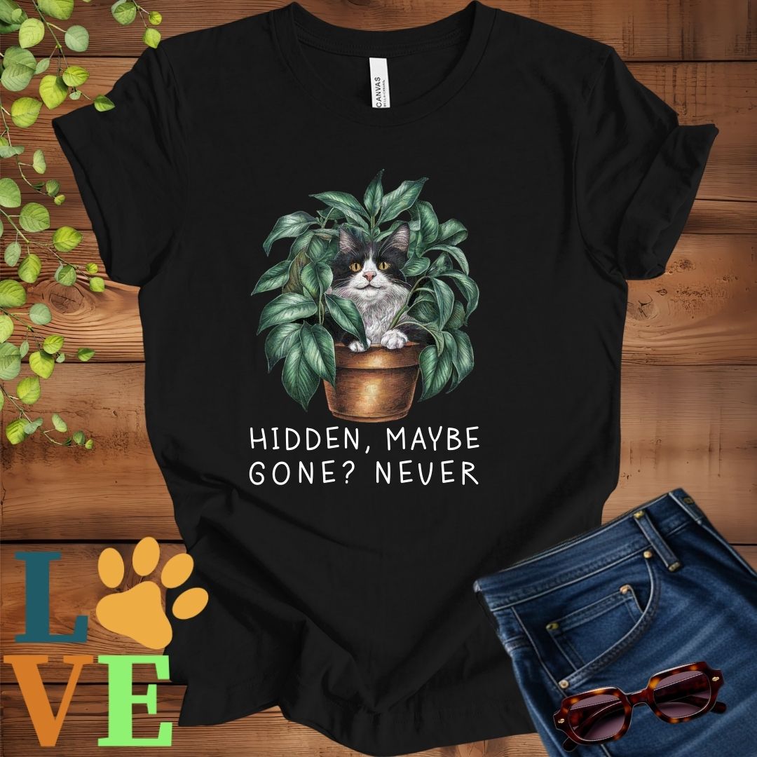 Tuxedo Cat Hidden Tee