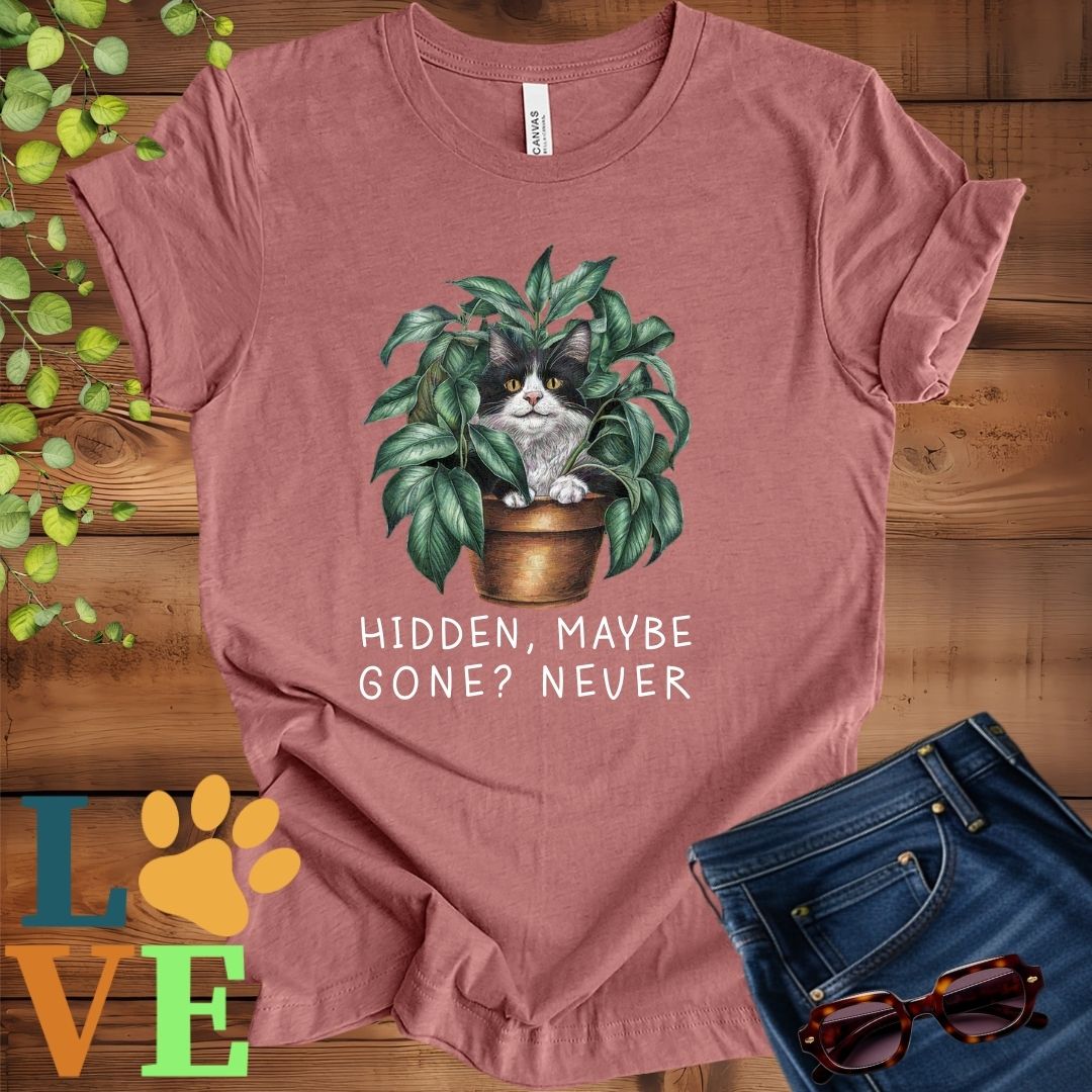 Tuxedo Cat Hidden Tee