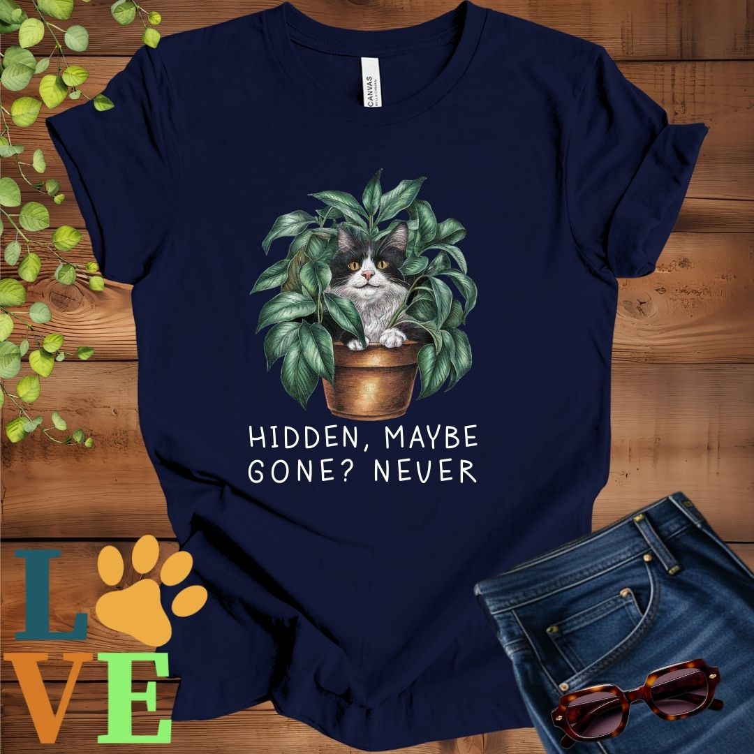 Tuxedo Cat Hidden Tee
