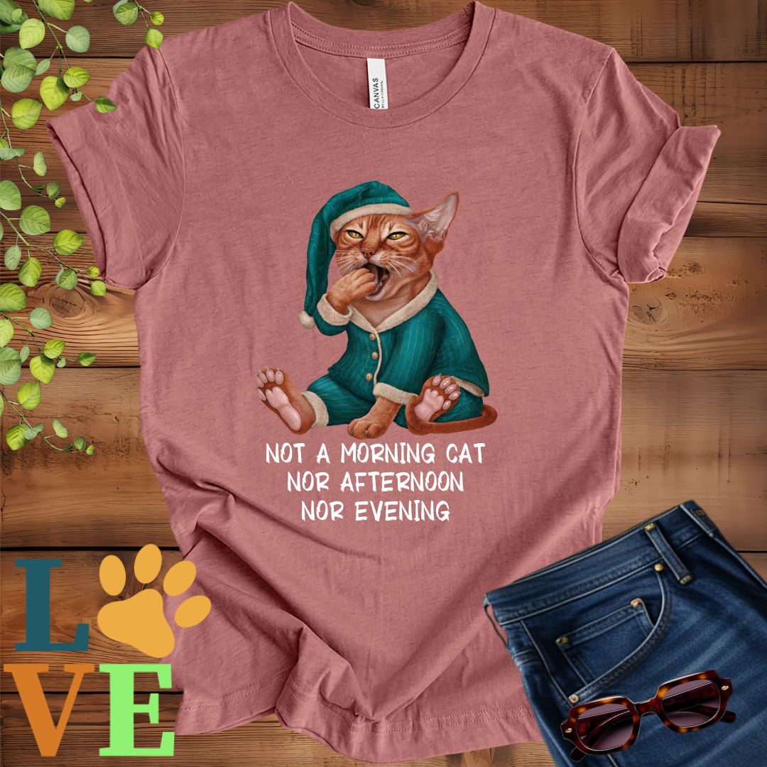 Yawning Abyssinian Tee