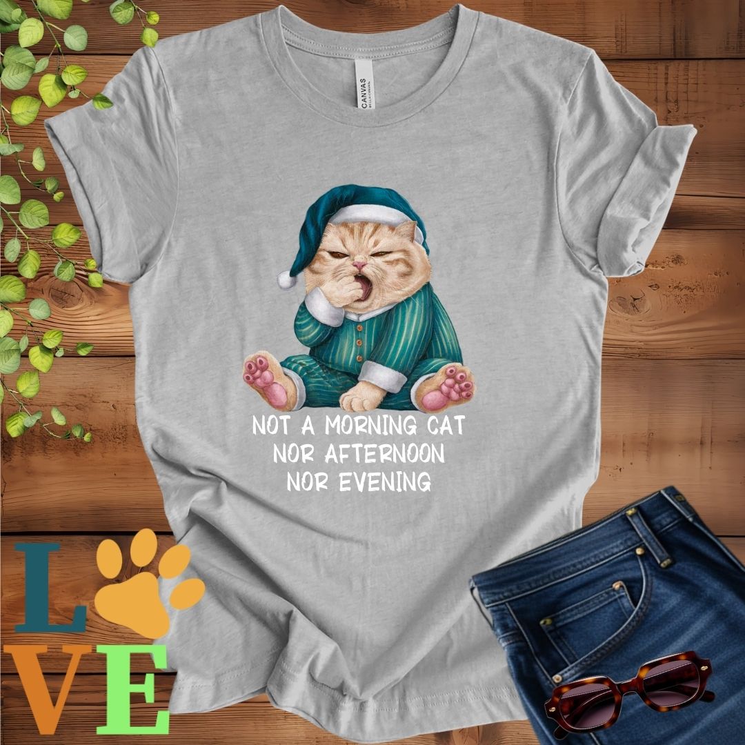 Yawning British Shorthair Tee