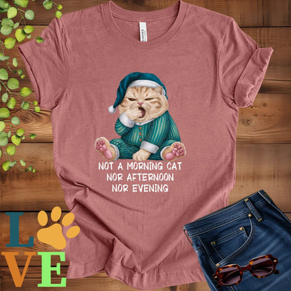 Yawning British Shorthair Tee