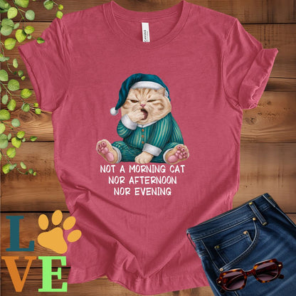 Yawning British Shorthair Tee