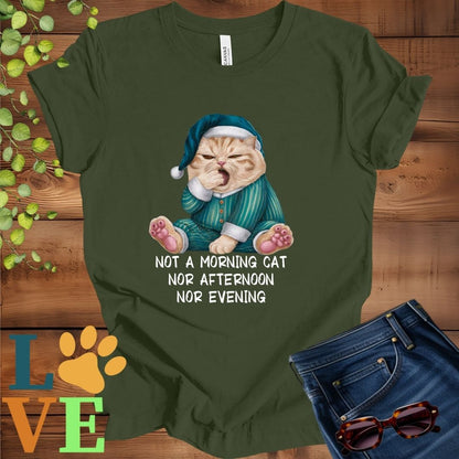 Yawning British Shorthair Tee