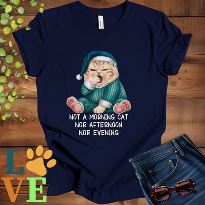 Yawning British Shorthair Tee