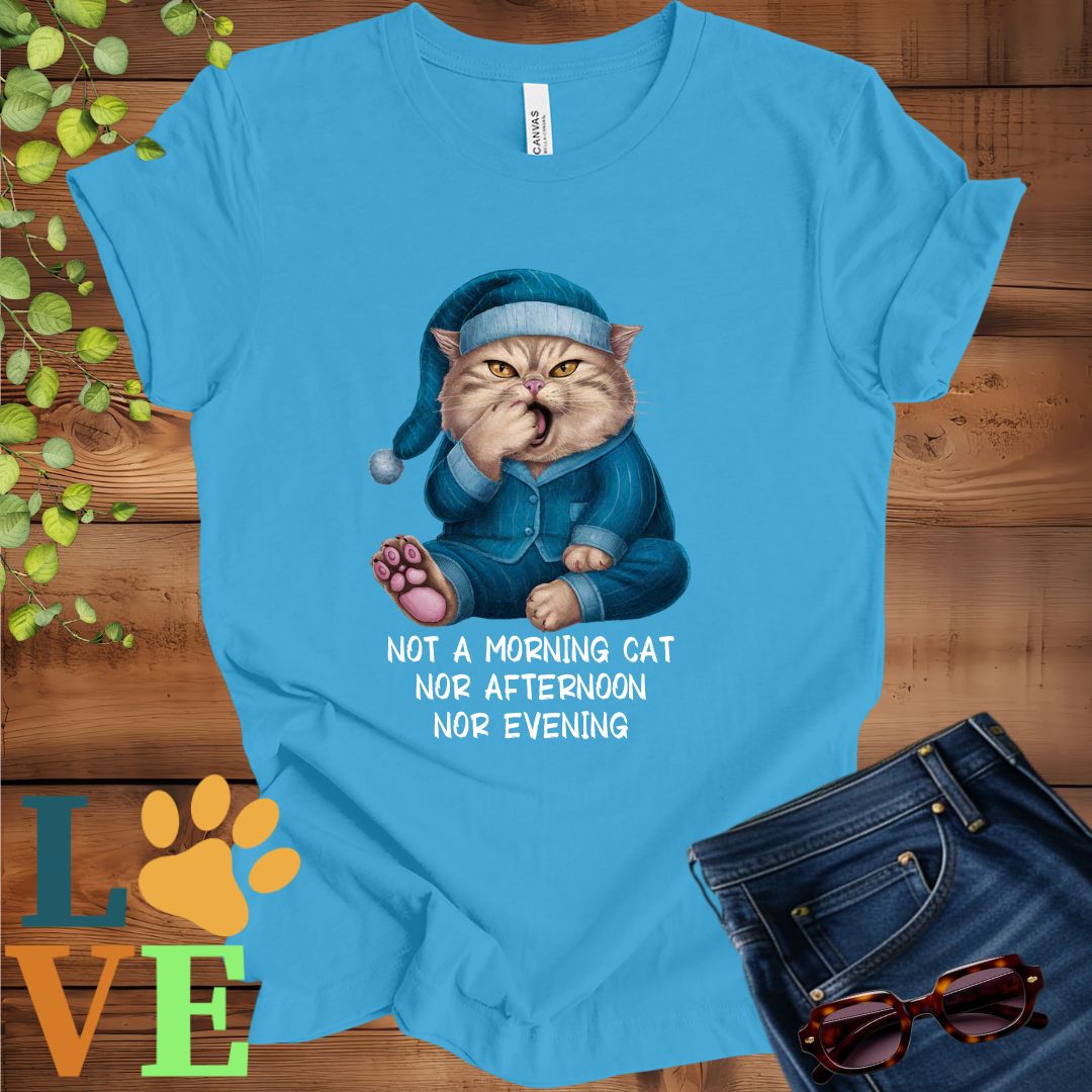 Yawning Exotic Shorthair Tee