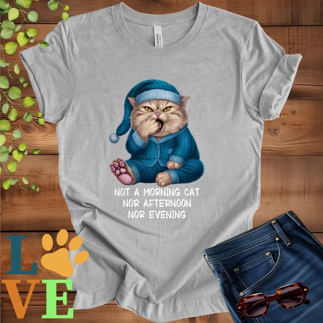 Yawning Exotic Shorthair Tee