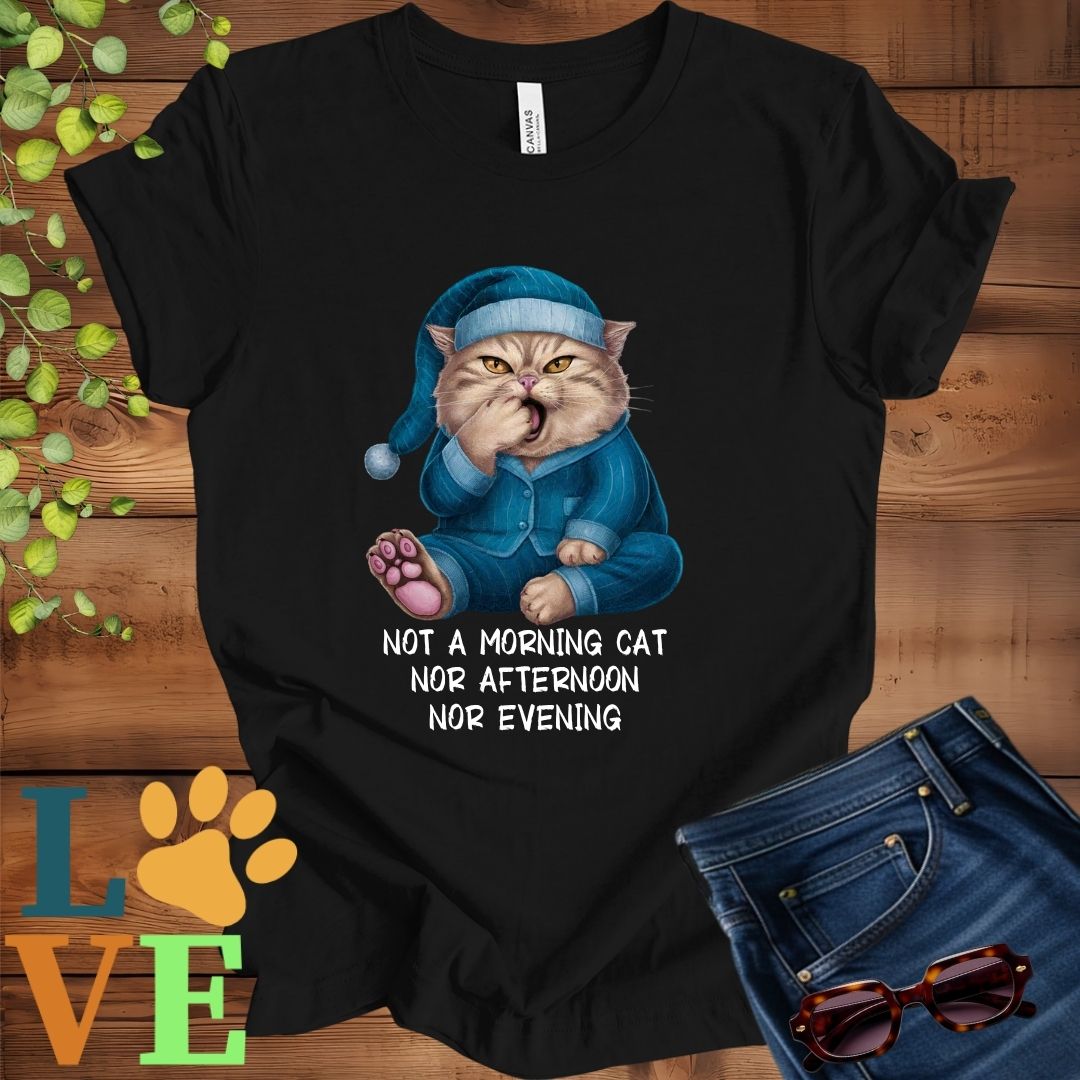 Yawning Exotic Shorthair Tee