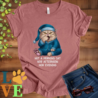 Yawning Exotic Shorthair Tee