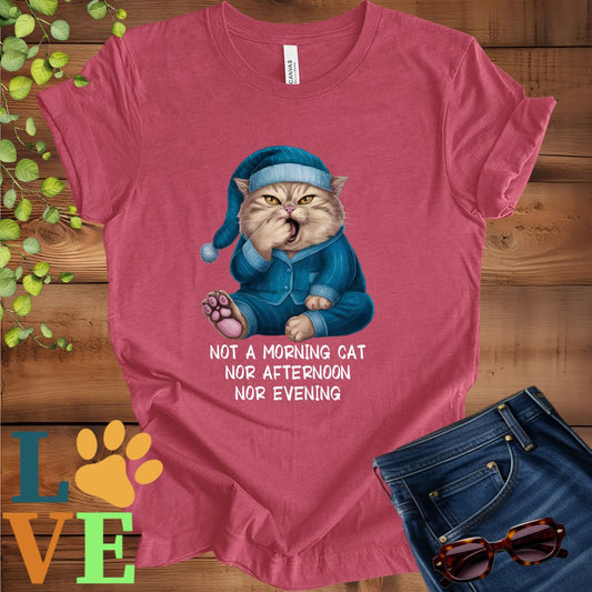 Yawning Exotic Shorthair Tee