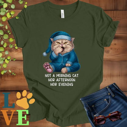 Yawning Exotic Shorthair Tee