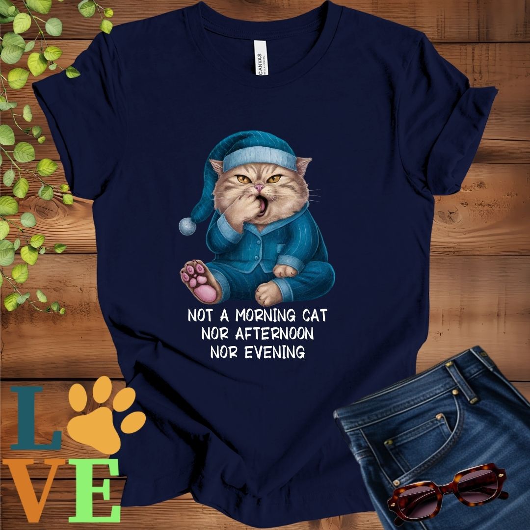 Yawning Exotic Shorthair Tee