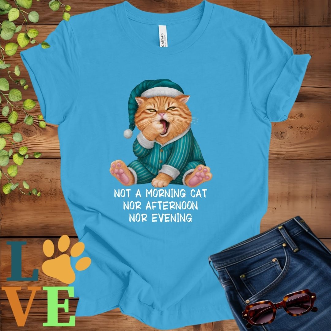 Yawning Ginger Cat Tee