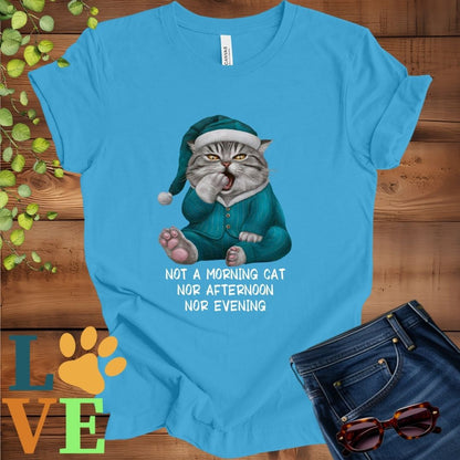 Yawning Tabby Cat Tee