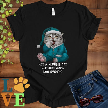 Yawning Tabby Cat Tee
