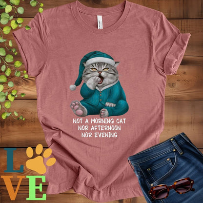 Yawning Tabby Cat Tee