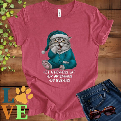 Yawning Tabby Cat Tee