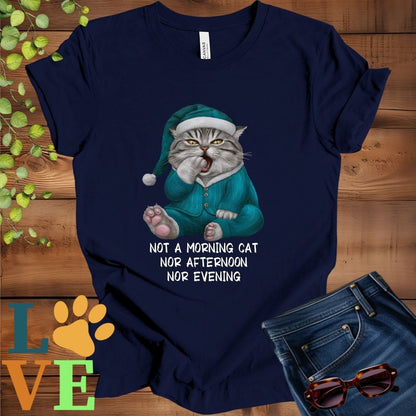 Yawning Tabby Cat Tee