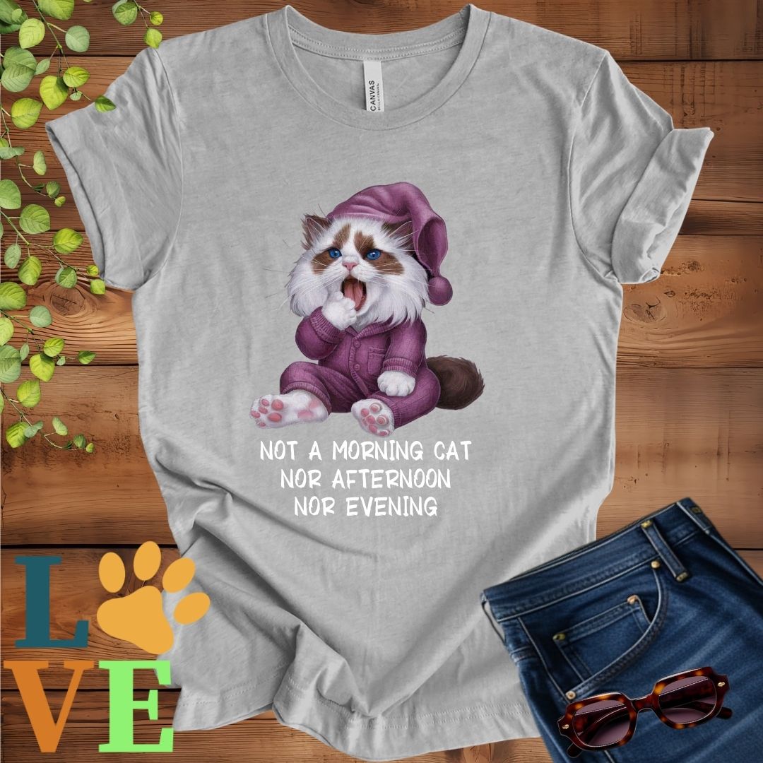 Yawning Ragdoll Tee
