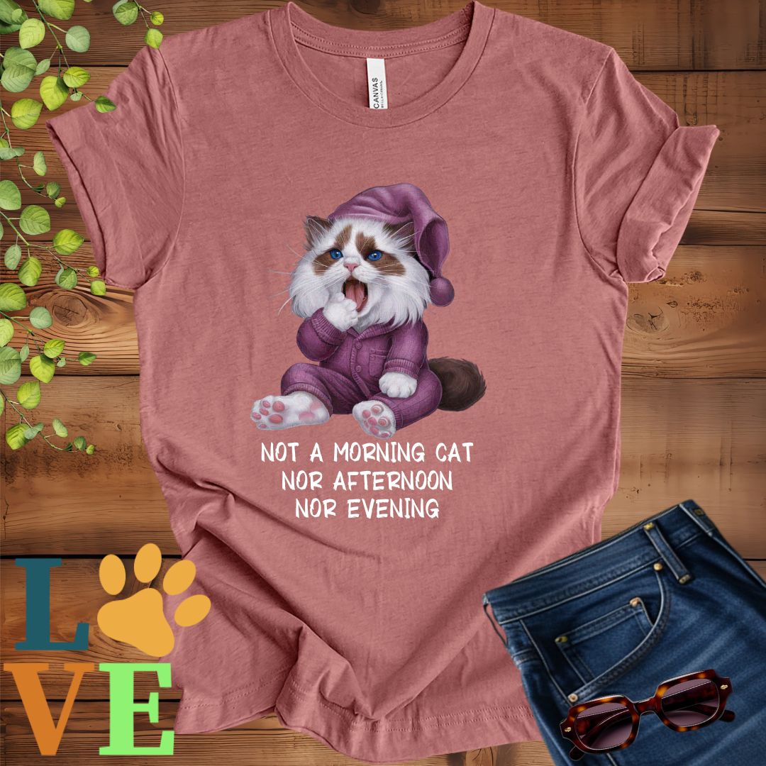 Yawning Ragdoll Tee