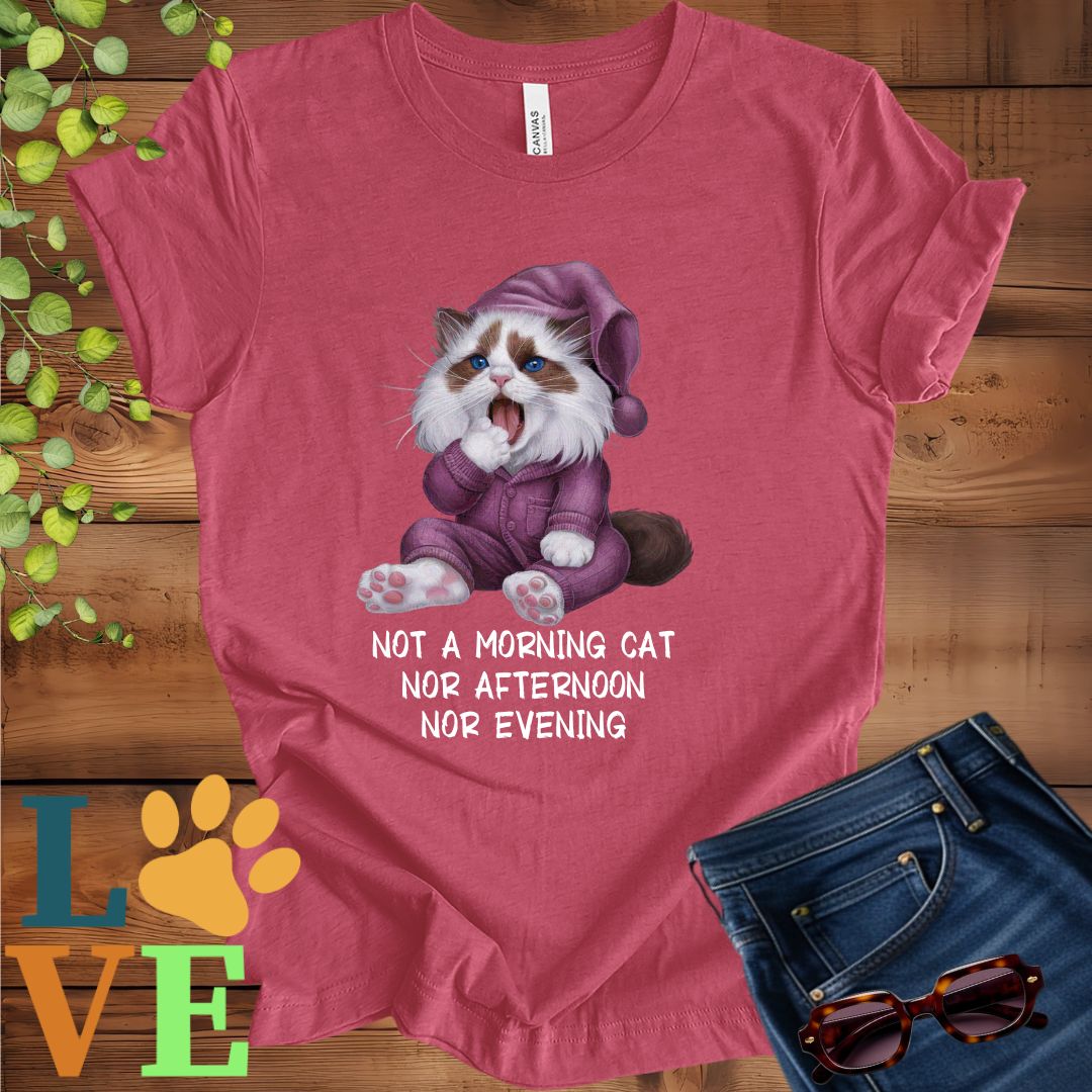 Yawning Ragdoll Tee