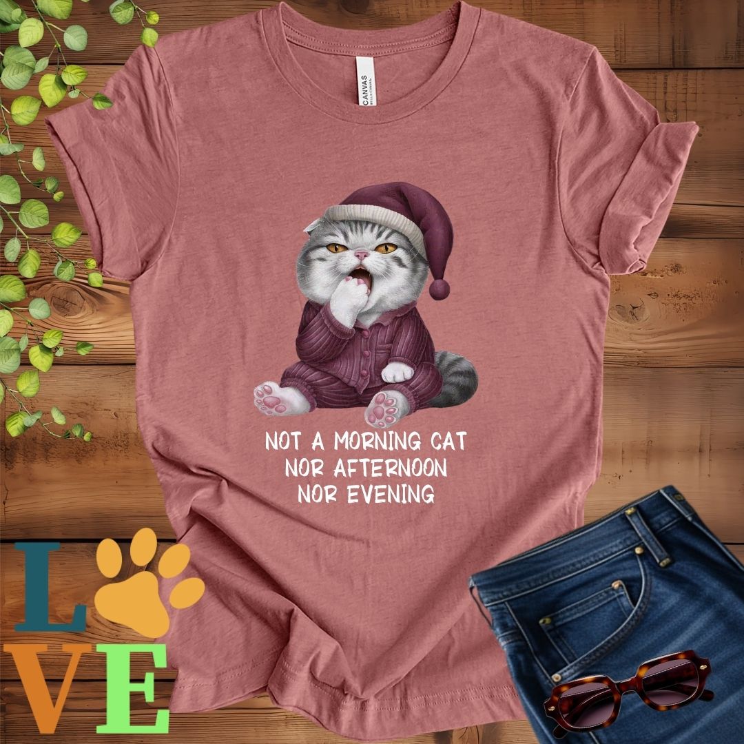 Yawning Scottish Fold Tee