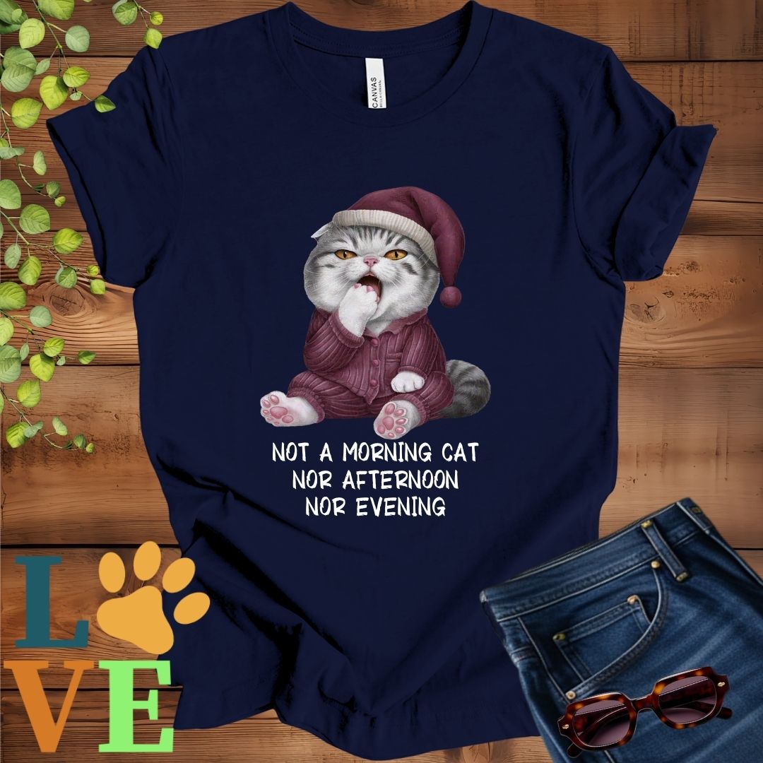 Yawning Scottish Fold Tee