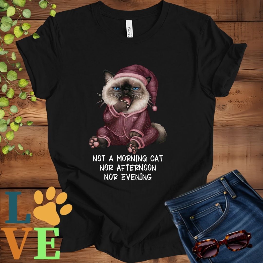 Yawning Siamese Tee